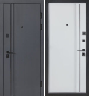 Цитадель В-85 (квадро) Kale, модель 591. Колір: Антрацит/Біла шагрень