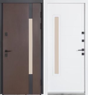 Булат Термо Хаус, модель 705/431. Колір: Венге темний/Вулична Білий атласний