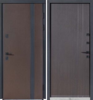 Булат Термо Хаус, модель 710/265. Колір: Венге темний/Вулична Венге темний