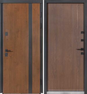 Булат Термо Хаус, модель 710/265. Колір: Дуб бронза/Вулична Горіх натуральний