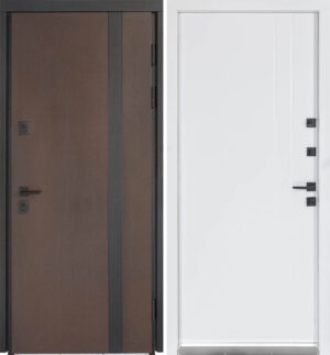 Булат Термо Хаус, модель 710/265. Колір: Венге темний/Вулична Білий атласний