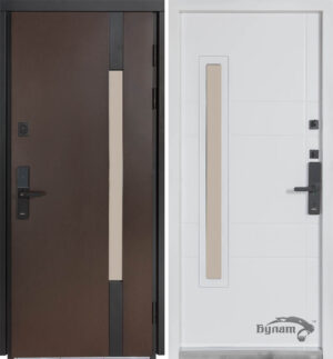 Булат Термо Хаус Електро, модель 705/431. Колір: Венге темний/Вулична Білий атласний