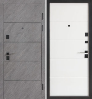 Цитадель В-85 (квадро) Kale, модель 559/191. Колір: Зріз каменю/Білий матовий гладкий