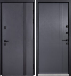 Булат Котедж, модель 710/265. Колір: Metalic anthracite/Вулична Антрацит сірий