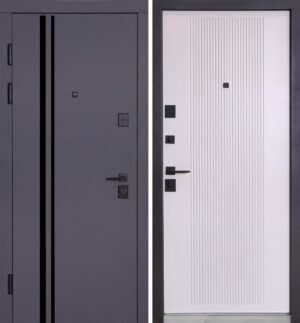 Булат Ультра (квадро) Securemme, модель 587/276. Колір: Мусонне дерево/Олово супермат