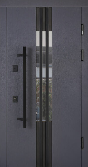 Вхідні двері з терморозривом модель Revolution комплектація Termix ABWEHR (LP6)