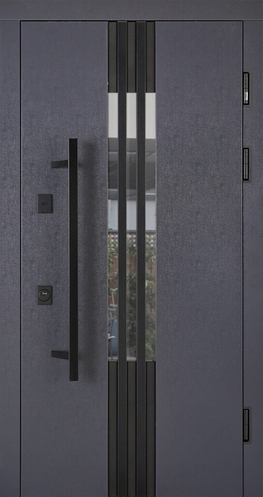 Вхідні двері з терморозривом модель Revolution комплектація Termix ABWEHR (LP6)