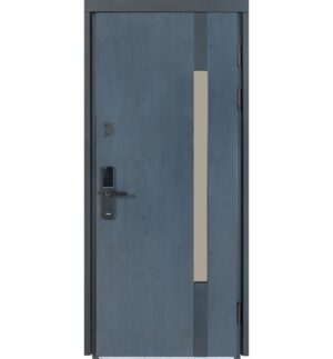 Вхідні двері на замовлення Булат, серія Термо Хаус Електро, модель 705, один склопакет