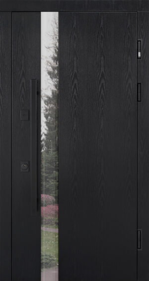 Вхідні двері з терморозривом модель Carat комплектація Termix ABWEHR (536)