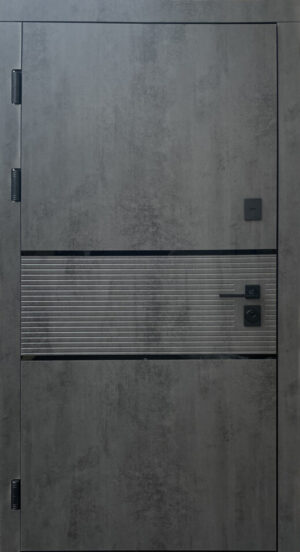 Палермо FORT M Тріо бетон темний бетон сніжний