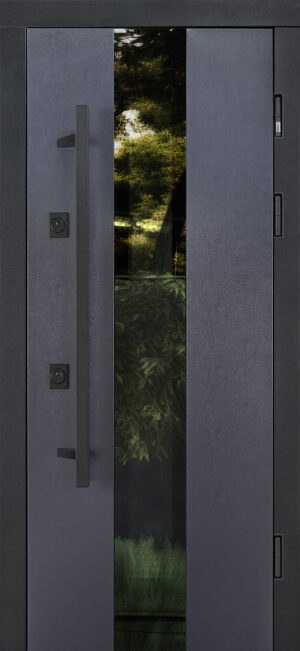 Вхідні двері з терморозривом модель Queen комплектація Bionica Combo ABWEHR (LP5)