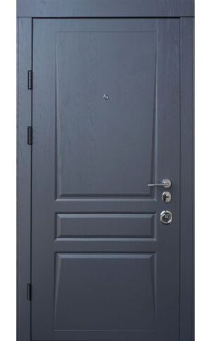 QDOORS  Авангард Тріно дуб графіт // біла шегрань