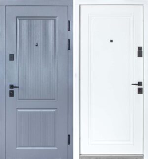 Булат Термо Статус (квадро) Securemme, модель 269/263. Колір: Хром/Білий матовий