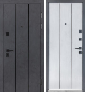 Булат Ультра (квадро) Kale, модель 535. Колір: Бетон антрацит/Бетон сніжний