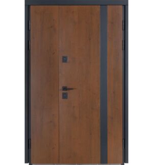 Вхідні двері на замовлення Булат Термо Хаус, модель 710 полуторні