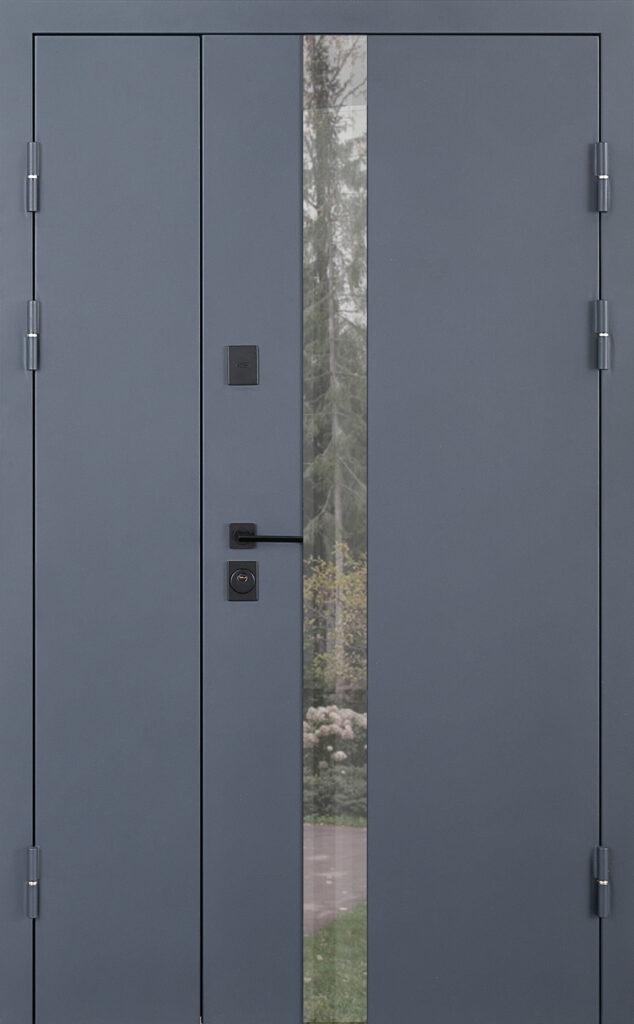 Вхідні двері модель Nordi Glass комплектація Defender 1200 ABWEHR (506)