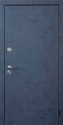 Вхідні двері Q-DOORS Форт-м Тріо Авалон бетон антрацит