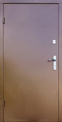 Вхідні двері Q-DOORS Техно 2 Метал / метал мідь антік