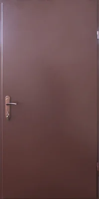 Вхідні двері Q-DOORS Техно 1 Метал / метал RAL 8017