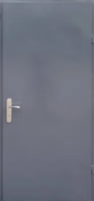 Вхідні двері Q-DOORS Техно 1 Метал / метал RAL 7024 антрацит