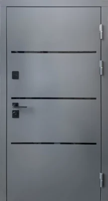 Вхідні двері Q-DOORS Преміум Трек форт м преміум терморозрив RAL 7024 антрацит