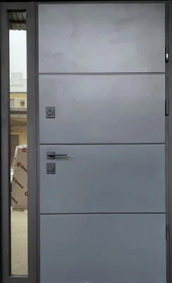 Вхідні двері STRAJ Party D + Side Proof Side Light не стандарт антрацит