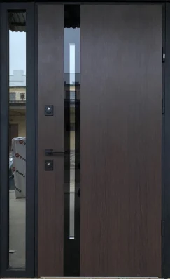 Вхідні двері STRAJ Slim S 23+ Side Proof Side Light не стандарт дуб 23