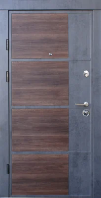 Вхідні двері Q-DOORS Бостон М Premium бетон темний бетон світлий