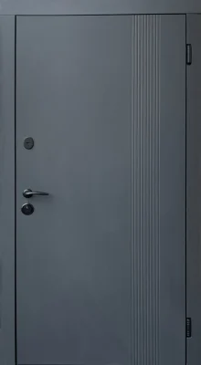 Вхідні двері Q-DOORS Стиль ФОРТ М Комфорт антрацит білий матовий
