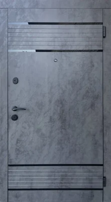 Вхідні двері Q-DOORS Дуєт ФОРТ М Комфорт оксид т, оксид с