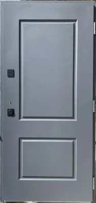 Вхідні двері Q-DOORS LAMA Classik Strimex антрацит біле дерево