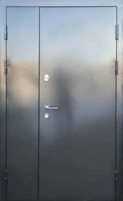 Вхідні двері Q-DOORS Горизонталь 1200 форт м Метал / МДФ дуб вулкан